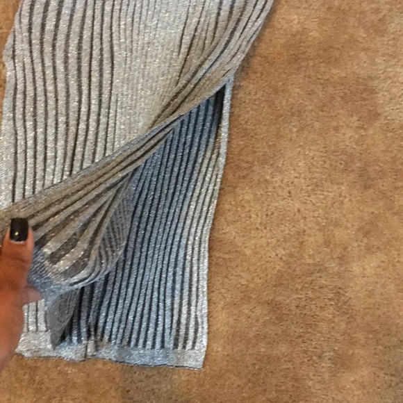 Large H&M sparkle Silver Dress - Picture 3 of 5